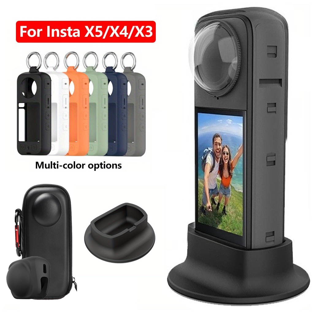 Printer Stand - Insta360 X5/X4/X3 카메라 액세서리용 1Pc 실리콘