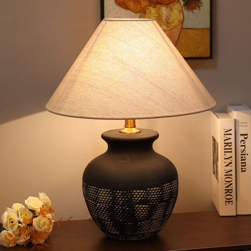 Desk Lamp - 새로운 중국풍 와비사츠 스타일의 침대 옆