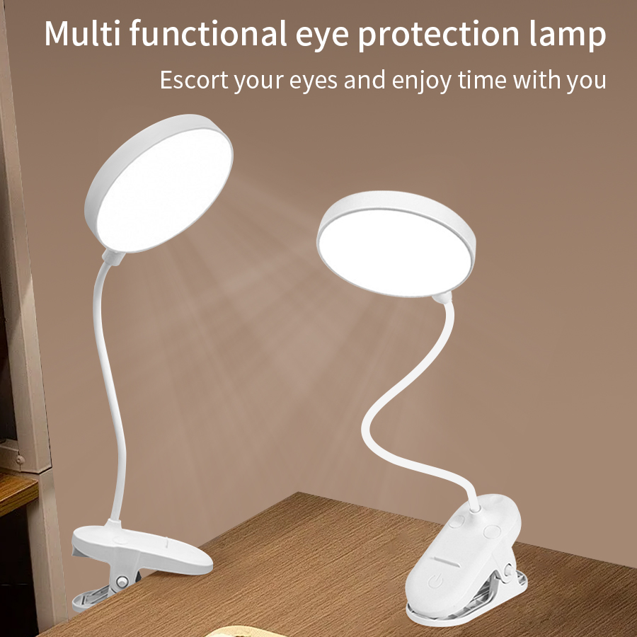 Desk Lamp - LED 클립 데스크 램프 360 °