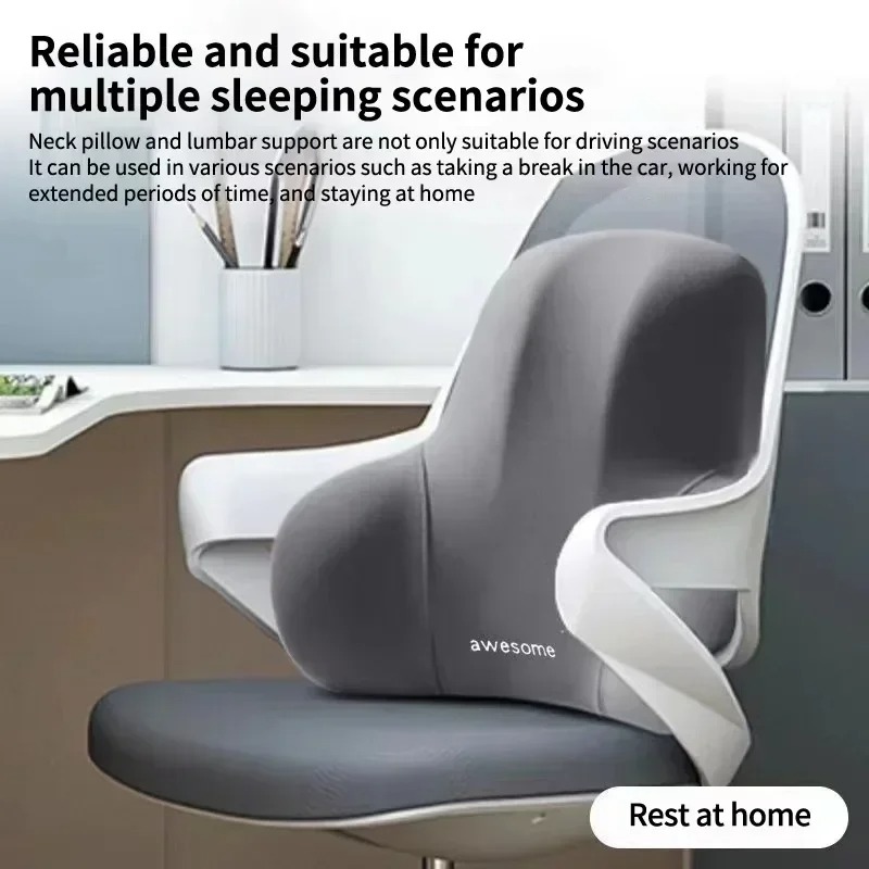 메모리폼 요추 지지 쿠션 1개, 인체공학적 허리 통증  - Office Stool 리뷰 및 가격
