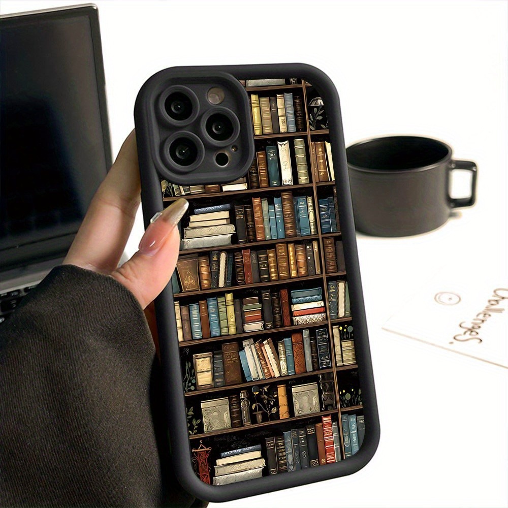 책장 디자인의 창의적인 패턴 폰 케이스 아이폰 17 1 - Bookshelf 리뷰 및 가격