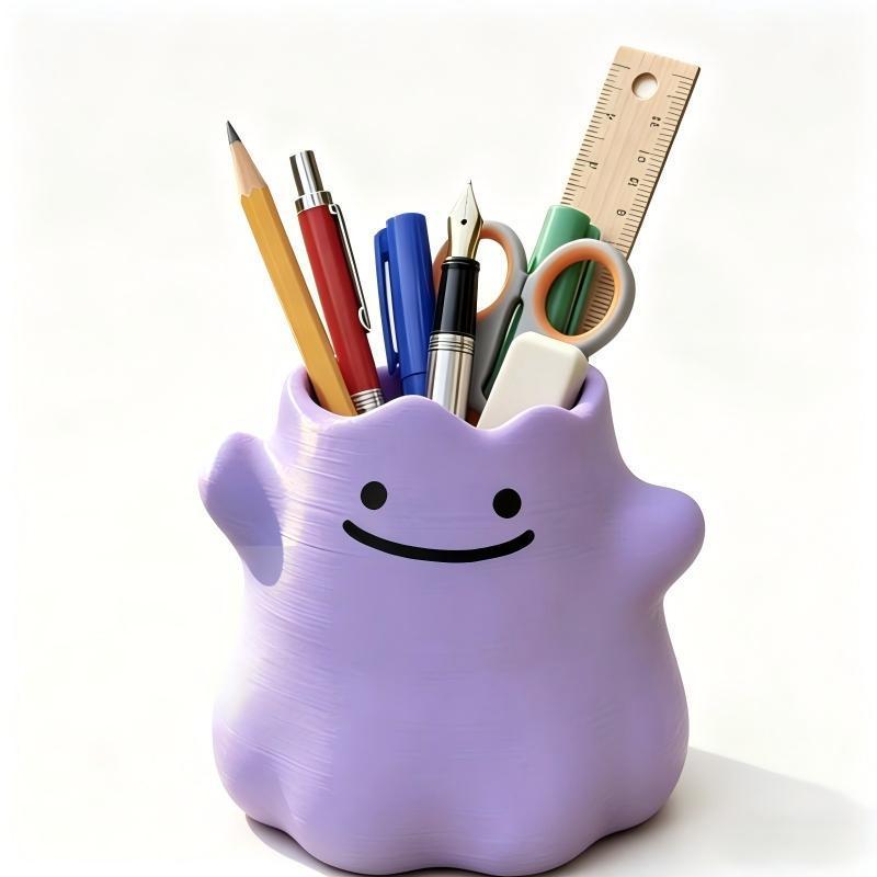 만화 캐릭터 펜 홀더 창의적인 수납 정리함 책상 장식  - Desk Organizer 리뷰 및 가격