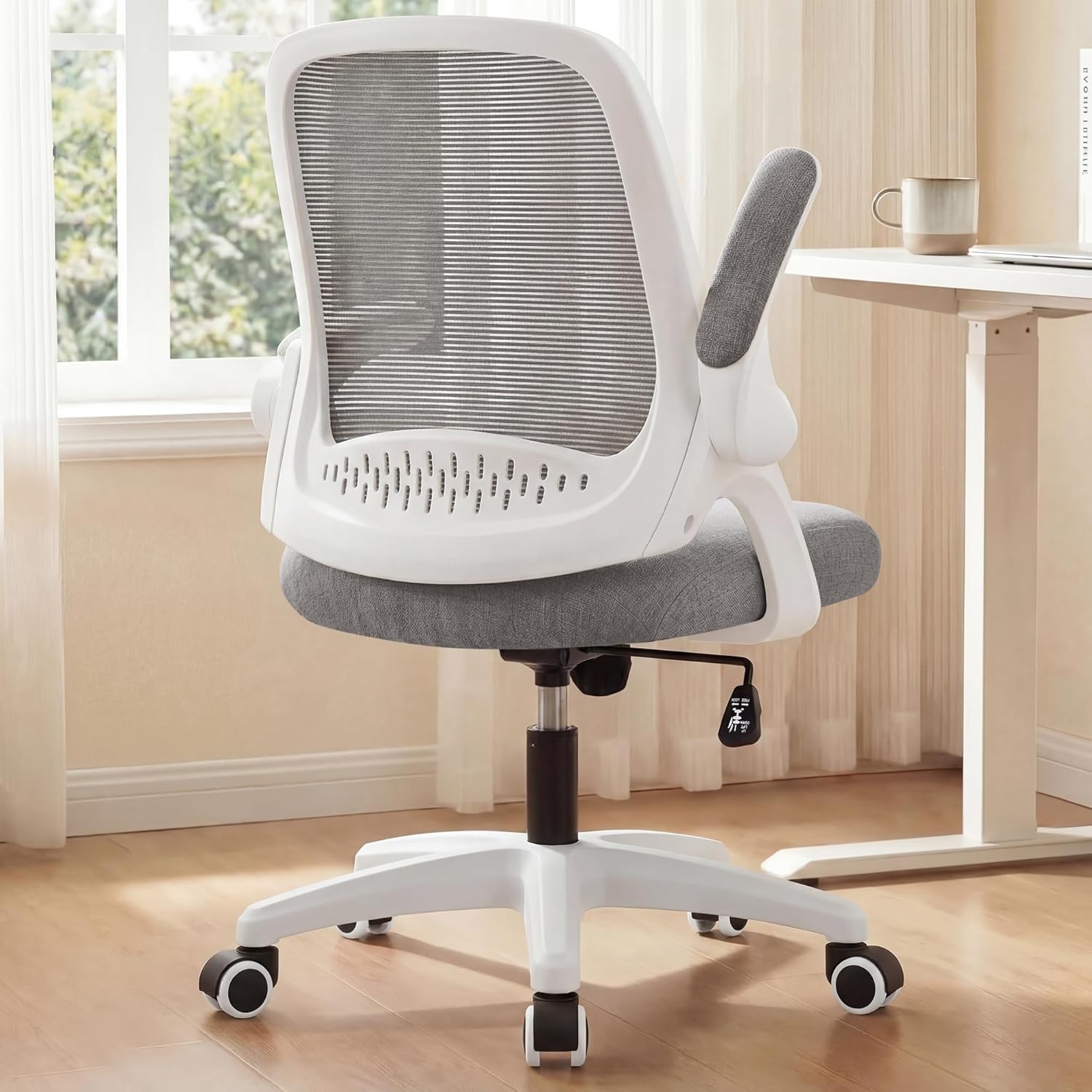 인체공학적 메쉬 사무용 의자, 요추 지지대, 높이 조절 - Office Chair 리뷰 및 가격