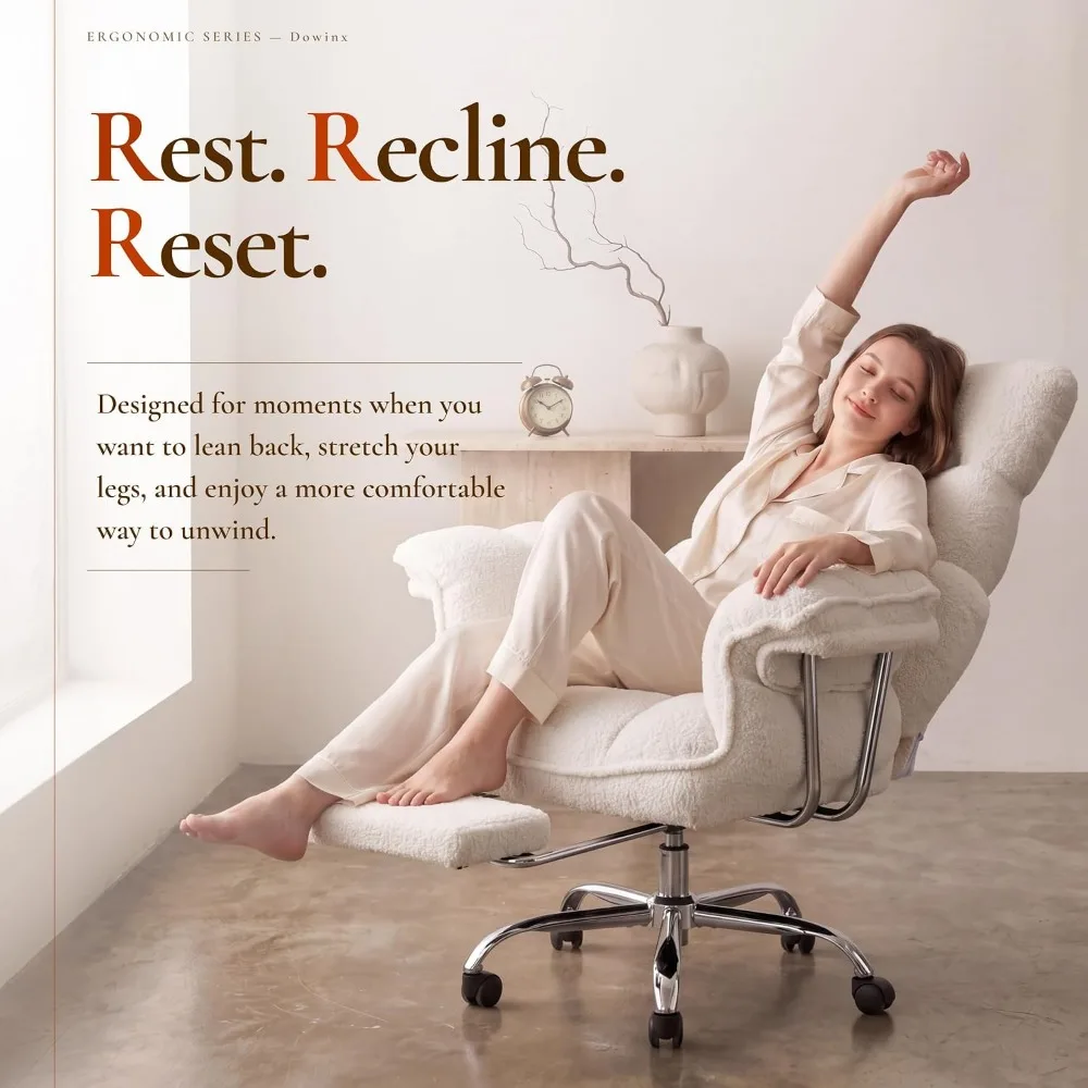 두툼한 쿠션, 넓은 좌석, 팔걸이, 발 받침대가 있는  - Office Chair Cushion 리뷰 및 가격