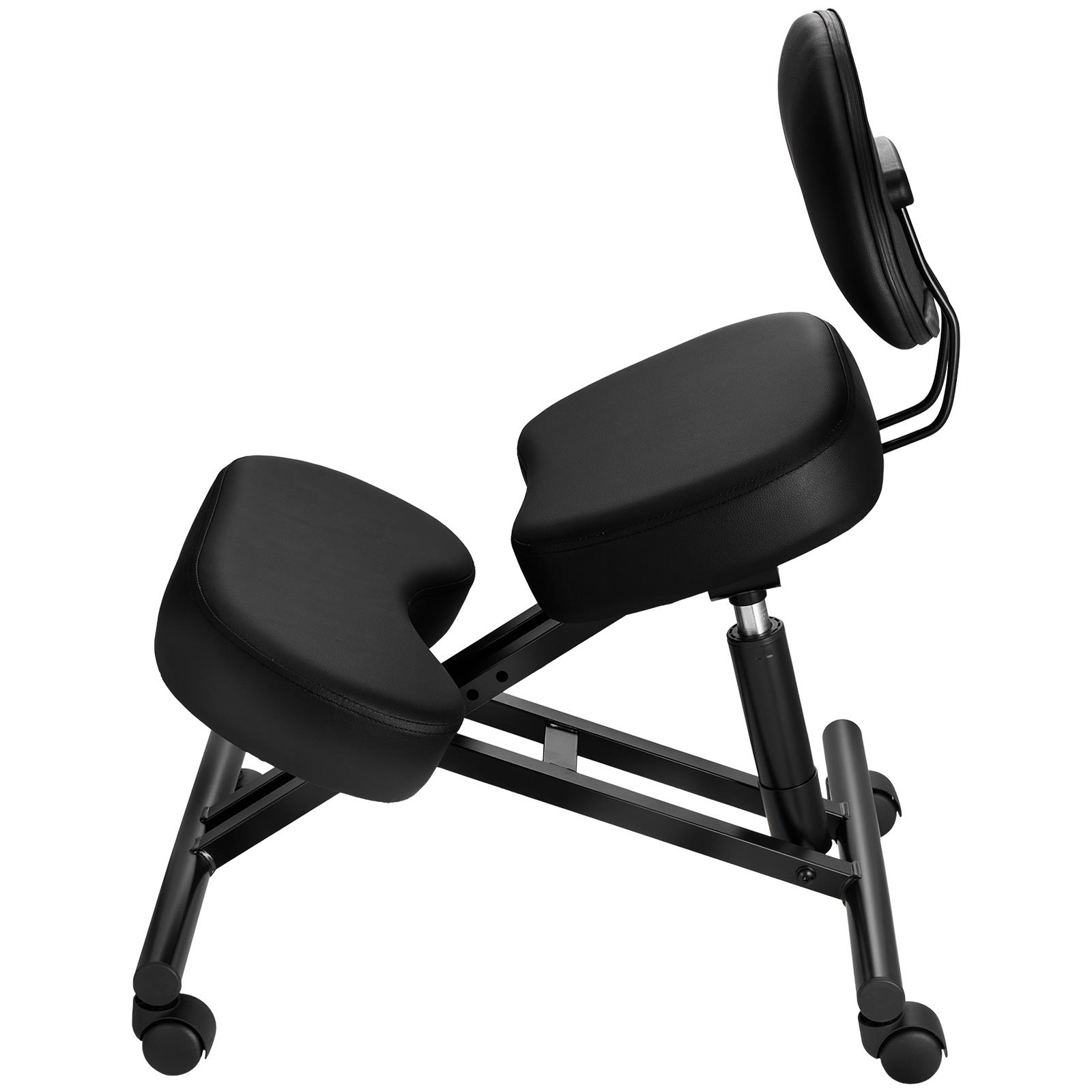 인체공학적 디자인의 등받이와 바퀴가 달린 무릎 의자,  - Office Stool 리뷰 및 가격