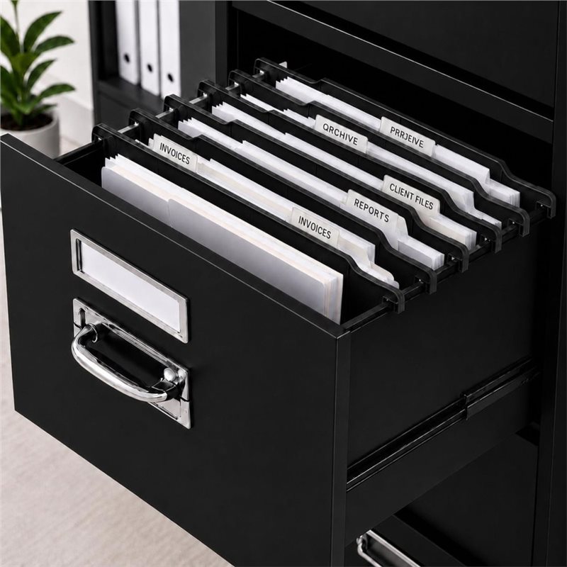 A09R! 6개들이 행잉 파일 폴더 분리대, 서류 정리 - File Cabinet 리뷰 및 가격