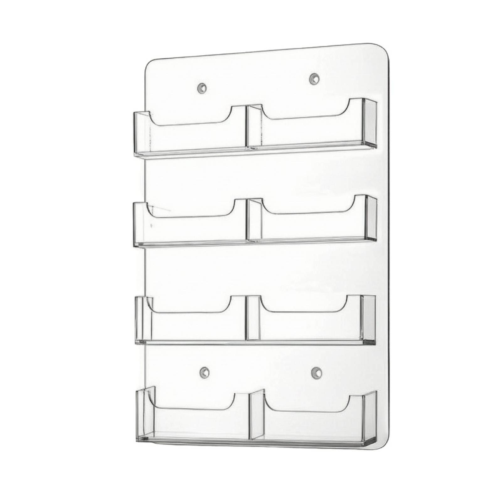세련된 디자인의 아크릴 벽걸이형 명함 정리대, 자가 접 - Desk Organizer 리뷰 및 가격