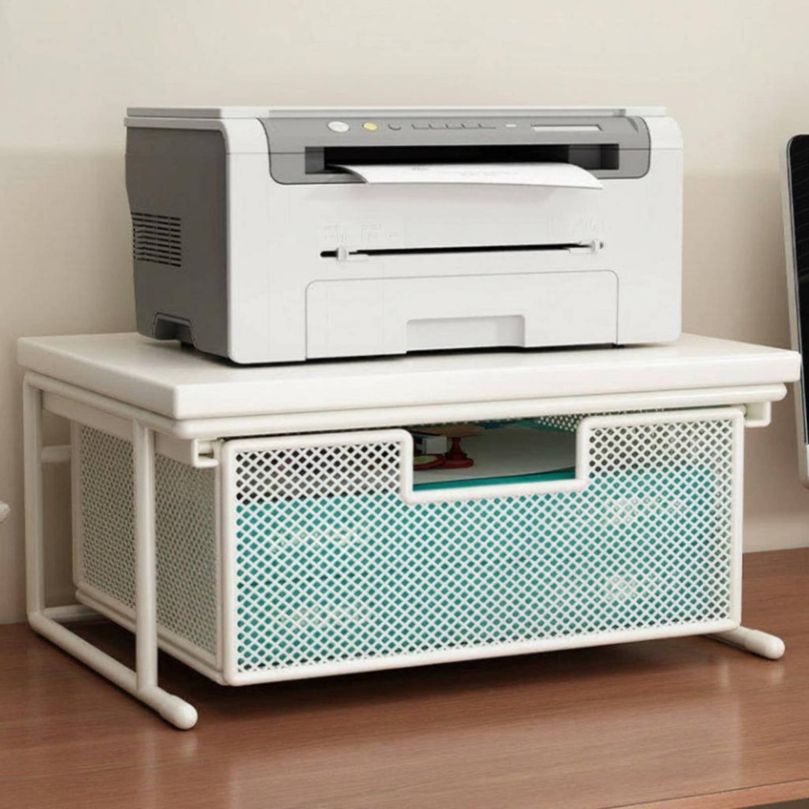 서랍이 있는 프린터 스탠드 다용도 데스크탑 프린터 스탠 - Printer Stand 리뷰 및 가격