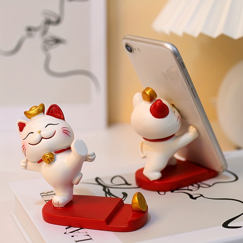 럭키캣 오피스 귀여운 고양이 스탠드 휴대폰 태블릿 거치 - Mobile Pedestal Cabinet 리뷰 및 가격
